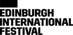 Black text reads "Edinburgh International Festival" on a white background.